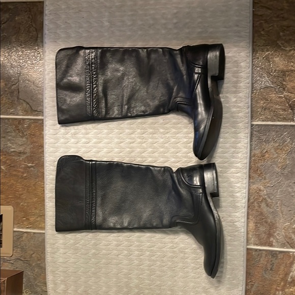 Black Over the Knee Boots - Picture 2 of 11